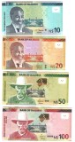 SV * Namibia LOT 10 - 20 - 50 - 100 DOLLARS / Dolari Namibieni 2021 - 2018 - 2019 * VF+ / XF+