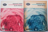 Studii Literare Hippolyte Taine (2 Volume) - Carte de Critica Literara