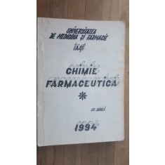 Chimie farmaceutica- Gh.Danila