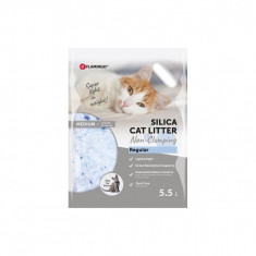 NISIP SILICA-GEL PENTRU PISICI, MEDIUM FLAMINGO 5,5L