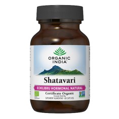Supliment Alimentar pentru Echilibru Hormonal Shatavari Bio 60cps Organic India
