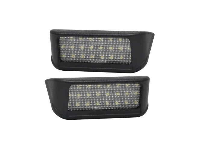 Set 2 buc lampa numar inmatriculare spate CITROEN Berlingo, Jumpy, Jumpy; Fiat Scudo (270); Opel Combo, Vivaro, Zafira; PEUGEOT Expert, Expert/Travel