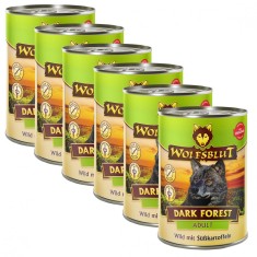 Tin WOLFSBLUT Dark Forest Adult Wild 6 x 395 g foto