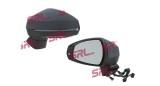 Oglinda usa exterioara Audi A3, stanga, reglaj electric; grunduit; incalzire; sticla asferica; sticla crom; pliere electrica; 16 gauri / 10 pini+2
