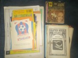 LOT PLIANTE BROSURI DIPLOME ETC IV