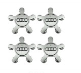Set 4 capace roti 135mm compatibil Audi janta aliaj (model spider)