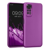 Cumpara ieftin Husa Kwmobile pentru Xiaomi Redmi Note 11/Redmi Note 11s, Silicon, Violet, 58651.240, Carcasa