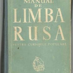 MANUAL DE LIMBA RUSA PENTRU CURSURILE POPULARE