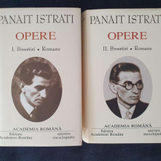 Panait Istrati – Opere I, II ( ed. de lux, Academia Romana 2003, 2 vol.)