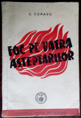 C.CORAVU: FOC PE VATRA ASTEPTARILOR/OFAR 1943/DESENE N.CHIRVASIU(AVIATIE/RAZBOI) foto