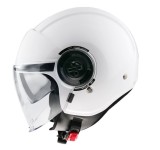 Casca pentru scuter - motocicleta MT Viale SV S A0 alb lucios (ochelari soare integrati) &ndash; omologare noua ECE 22.06 XS (53/54cm)