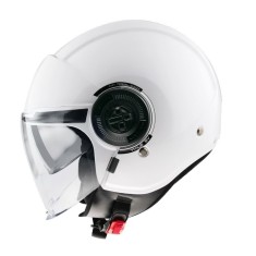 Casca pentru scuter - motocicleta MT Viale SV S A0 alb lucios (ochelari soare integrati) &ndash; omologare noua ECE 22.06 XXS (51/52cm)