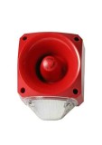 Semnalizator luminos și acustic KLAXON PNC-0228 LED roșu 110/230VAC IP66