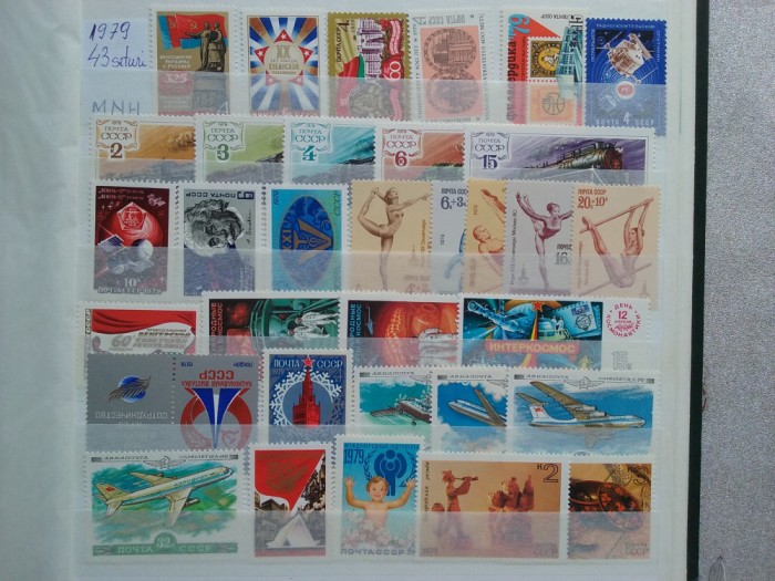 1979-Rusia-43 seturi-Mi=+34$-MNH