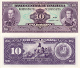 VENEZUELA 10 bolivares 1992 UNC!!!