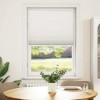 Jaluzea plisse, alb, 80x150 cm, pliuri