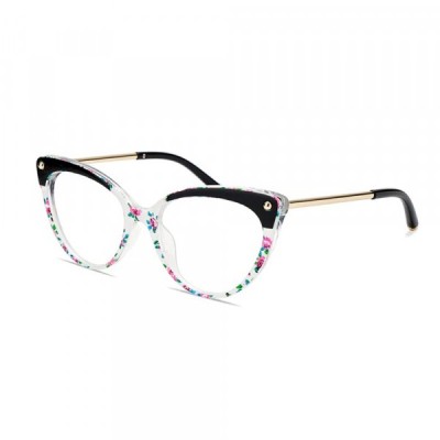 Ochelari De Calculator Dama Techsuit F93308, Anti-Blue Light, Negri Multicolori foto