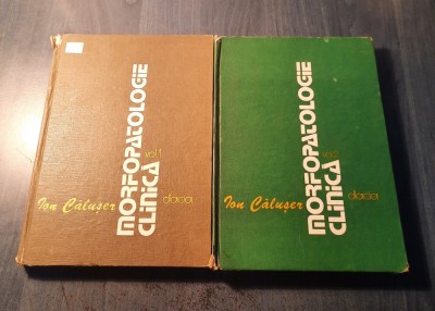 Morfopatologie Clinica 2 volume Ion Caluser foto