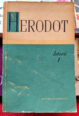 Istorii - Herodot Volumul 1 foto