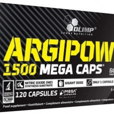 L-Arginina ArgiPower Mega Caps, 120 capsule, Olimp Sport Nutrition