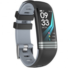 Bratara Fitness iUni G26, Display OLED 0.96 inch, Bluetooth, Pedometru, Notificari, Gri foto