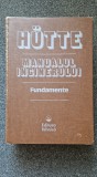 HUTTE MANUALUL INGINERULUI - FUNDAMENTE