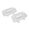 SUPORT NUMAR INMATRICULARE MEGA DRIVE FARA RAME SET 4 BUC (FATA + SPATE) TRANSPARENT 96781
