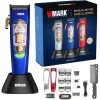 Masina de Tuns Profesionala BIRAI, 10000 RPM, Lame Titan, LED, 3 Capace Magnetice, USB, Stand Incarcare, 6 Piepteni