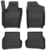 Set Covorase Auto Cauciuc Volkswagen Polo 5 6R 2009-2017 Pro Line Tip Tavita 3D 3D408241, Negro