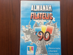 ALMANAH FILATELIC 90 rompresfilatelia romania 1990 hobby filatelie timbre foto