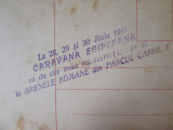 Rară! Carte poștală Caravana Egipteană reprezentații la Arenele Romane 1911, Necirculata, Printata, Africa