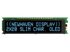 Afişaj OLED alfanumeric 20x2 albastru