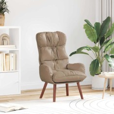 vidaXL Fotoliu de relaxare Cappuccino 69 x 74 x 93 cm 42001877