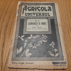 LEGUMINOASELE DE NUTRET - Emil Cociu - Biblioteca Agricola No. 8, 1943, 40 p.