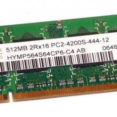 Memorie laptop KIT 1GB 2x512MB DDR2 PC2-4200 533MHz