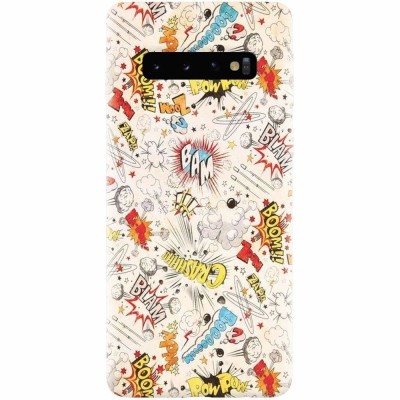 Husa silicon pentru Samsung Galaxy S10 Plus, Vintage Comic foto