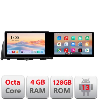 Navigatie KIA OPTIMA 2016- Manual Kit-345 Edotec 2 ecrane 8 core 4+128 21.6 inch Incell android Wifi 5Ghz gps internet a CarStore Technology foto