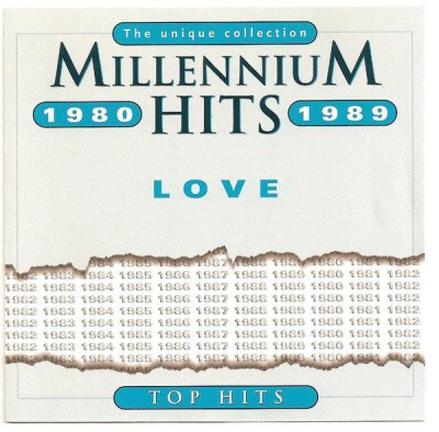 CD Various &amp;ndash; Millennium Hits 1980-1989 Love (VG+) foto