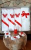 Trusou Botez Fetite Complet 8 Piese Fluturas Alb: Prosop, Panza Mir, Pled Bumbac, Ursulet Plus - Superbaby