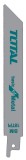 Set lame fierastrau sabie Total - metal - 150mm