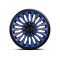 Set capace roti 16` albastru-negru cu inel negru soho 4buc