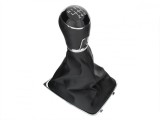 Cumpara ieftin Manson Nuca Schimbator VW Golf 7 (2012-2018) 6 Viteze Piele Ecologica Negru Crom ALM