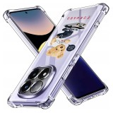 Husa antisoc pentru xiaomi redmi note 14 pro+, airbag pro, let&acirc;s move forward