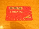 B12 5 - Card incarcare mobil - foarte vechi - piesa de colectie