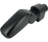 Cotiera Auto Dacia Duster 2009-2017 ALM&reg; Premium Negru Piele Ecologica + Kit Montaj Dedicat
