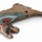 Figurina dinozaur cadavru de tyrannosaurus pictata manual xl collecta