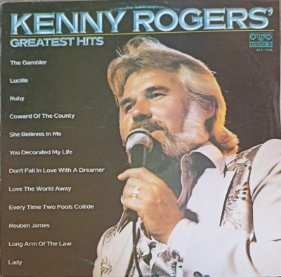 Disc vinil, LP. GREATEST HITS-KENNY ROGERS-269247 foto