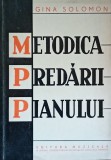 Metodica predarii pianului Gina Solomon - 1966