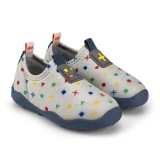 Pantofi Baieti Bibi FisioFlex 4.0 Game 20 EU, Gri, BIBI Shoes
