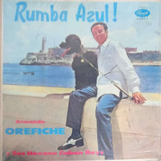 Disc vinil, LP. RUMBA AZUL!-Armando Orefiche Y Sus Havana Cuban Boys